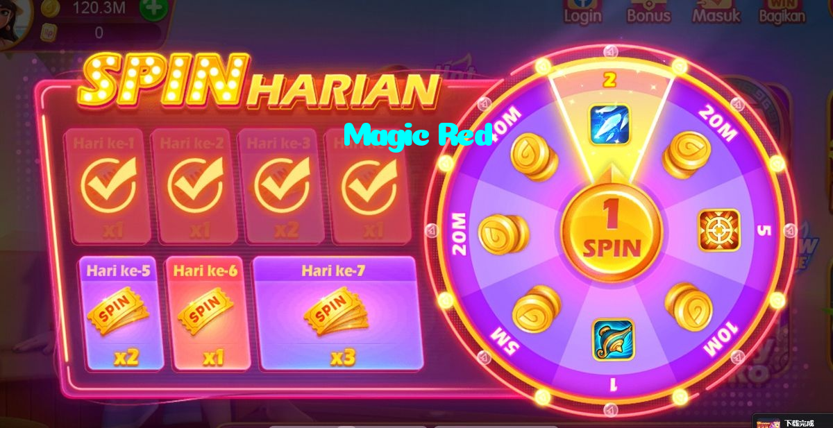 Magic Red casino presented on mobile device in Pakistan with slots and live games